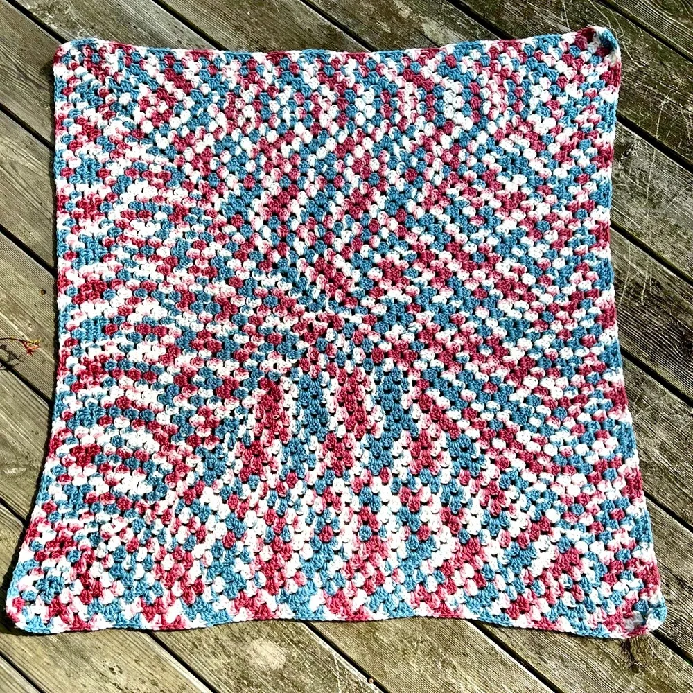 BABY AFGHAN LAP BLANKET THROW